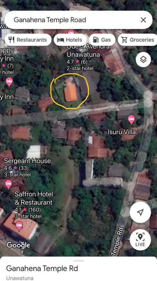 Villa Bubble Sea Унаватуна Экстерьер фото